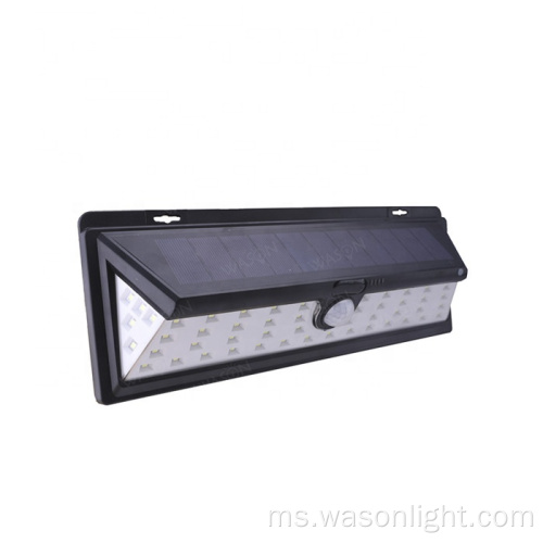 Berjenama berjenama 54 Wide Wide Angle Bright 3 Mod Panel Tenaga Solar Tenaga Kecemasan Taman Keselamatan LED Garden Light With Motion Sensor